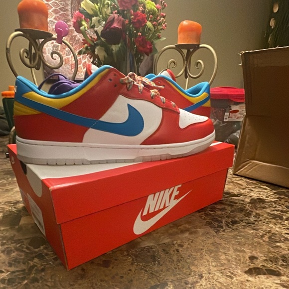 Nike Shoes Lebron James Fruity Pebble Dunks Poshmark